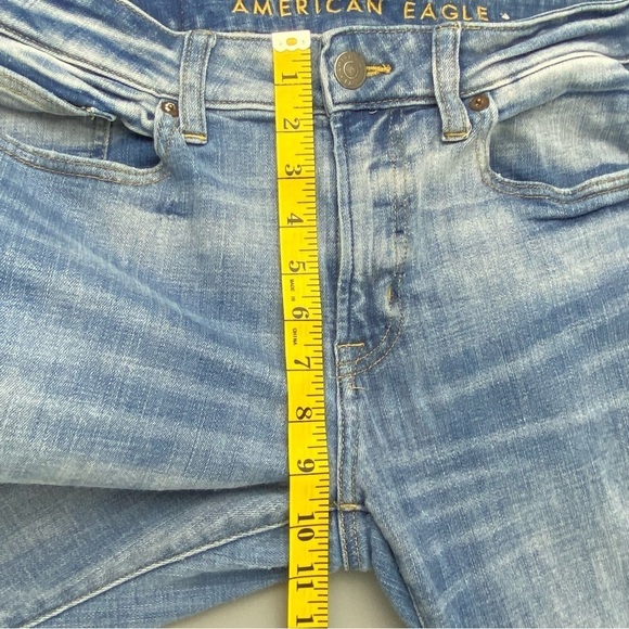 AEO Slim Straight Extreme Flex Blue Jeans Men's size 29W x 32L - Picture 10 of 15